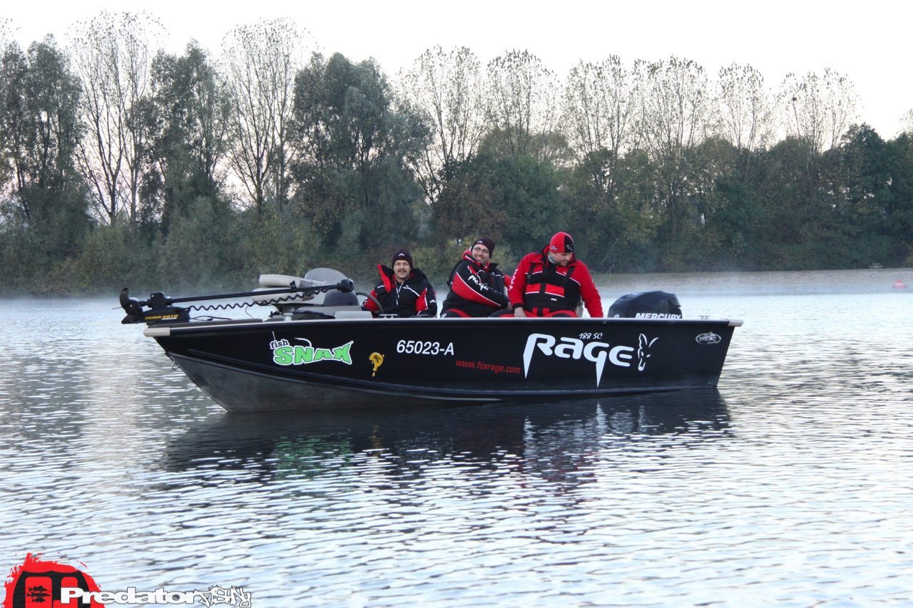 FOX-Rage-Teammeeting auf Hecht Zander Barsch