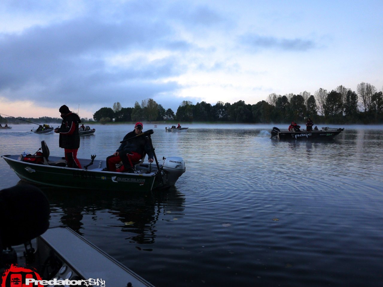 FOX-Rage-Teammeeting auf Hecht Zander Barsch