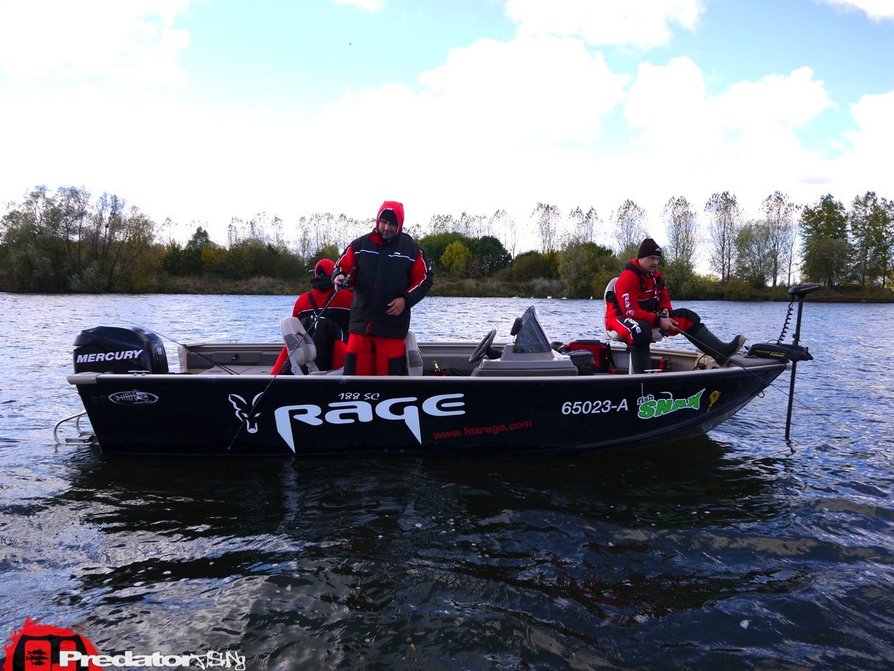 FOX-Rage-Teammeeting auf Hecht Zander Barsch