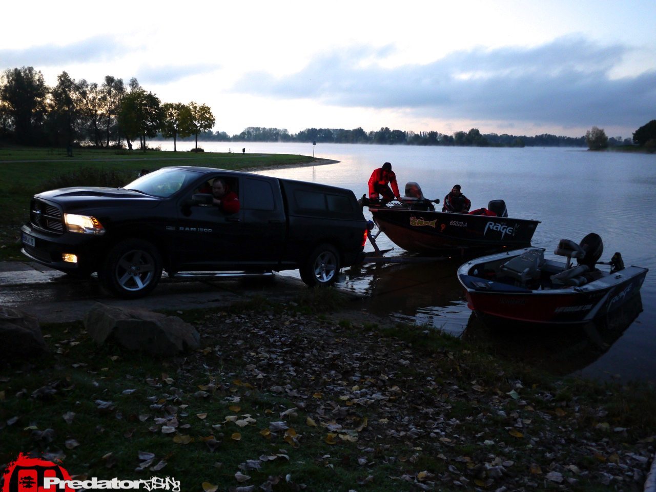 FOX-Rage-Teammeeting auf Hecht Zander Barsch