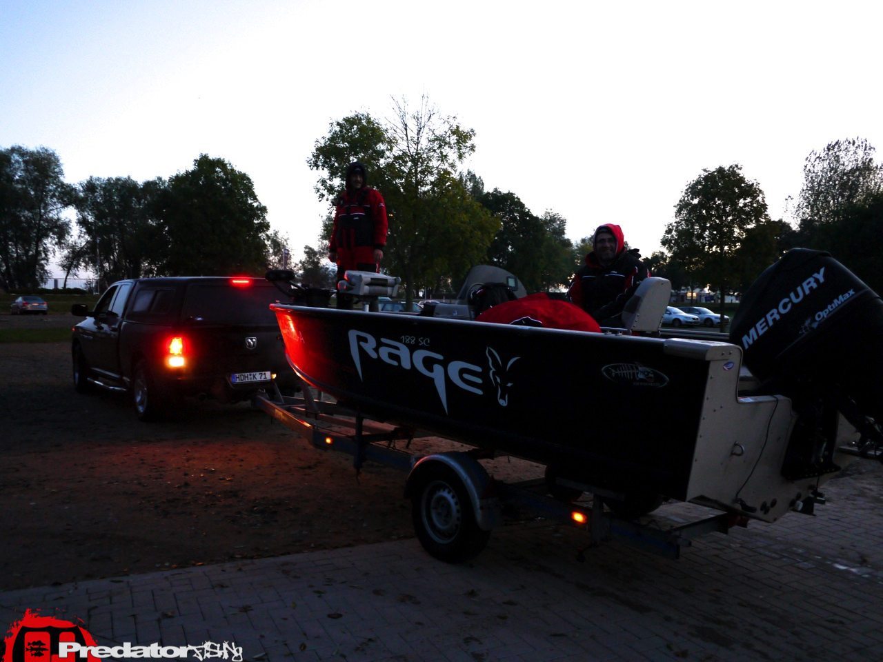 FOX-Rage-Teammeeting auf Hecht Zander Barsch