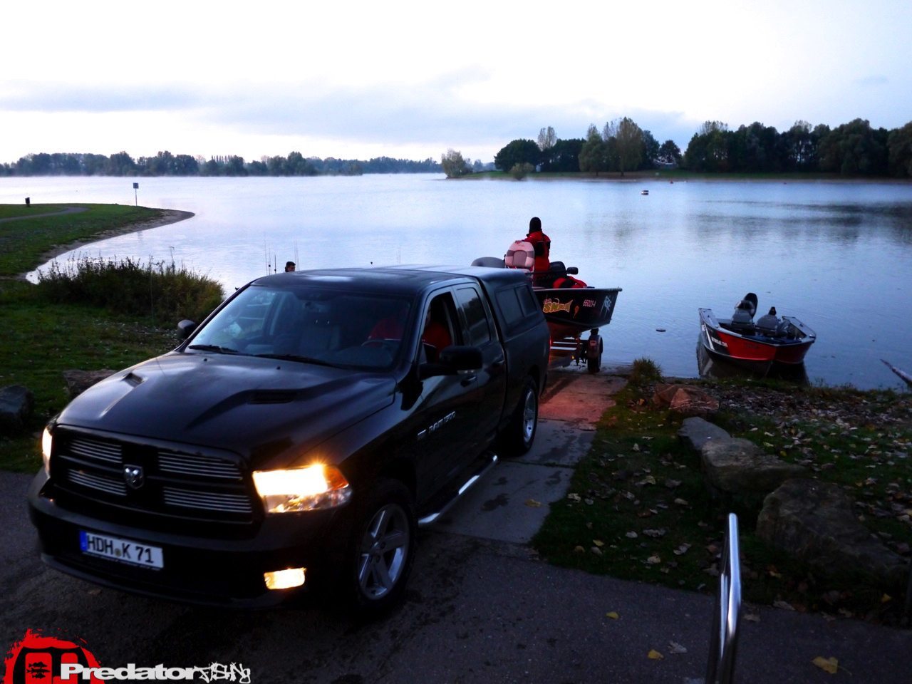 FOX-Rage-Teammeeting auf Hecht Zander Barsch