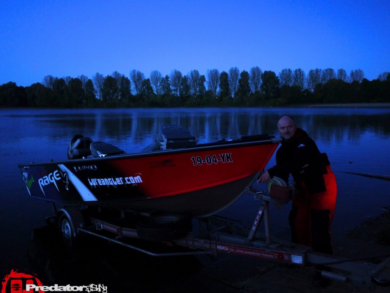 FOX-Rage-Teammeeting auf Hecht Zander Barsch