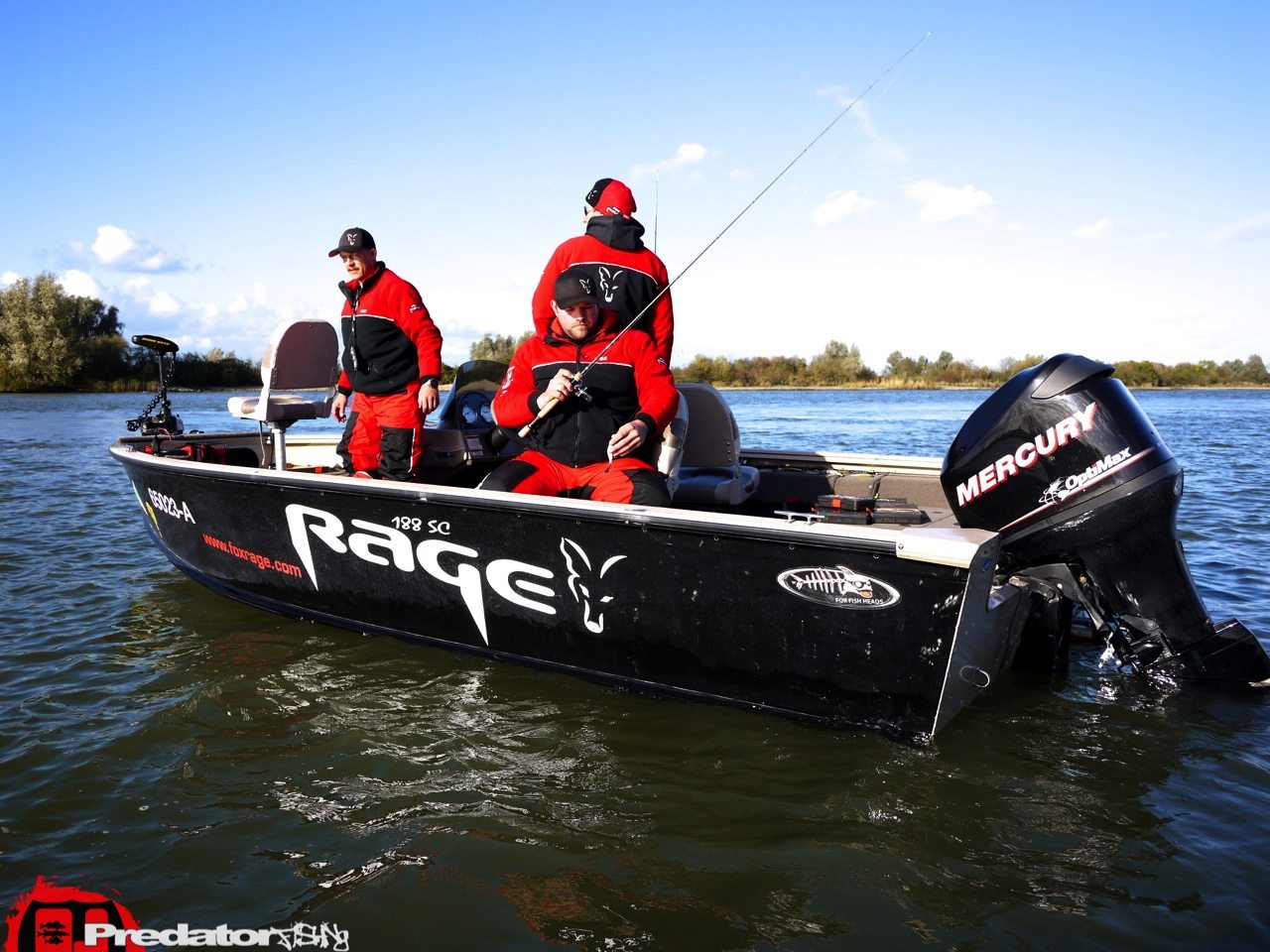 FOX-Rage-Teammeeting auf Hecht Zander Barsch