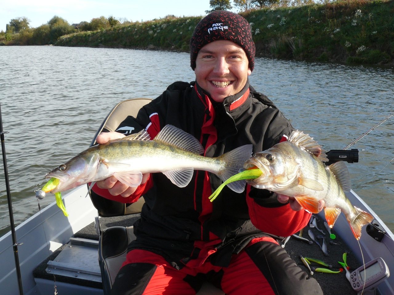 FOX-Rage-Teammeeting auf Hecht Zander Barsch