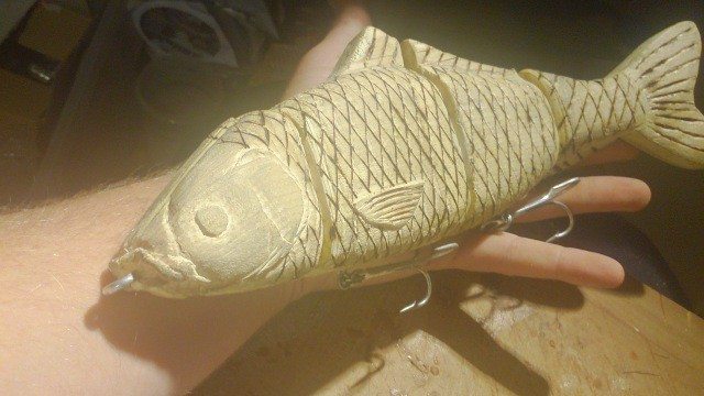 Handmade Raubfisch-Wobbler