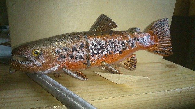 Handmade Raubfisch-Wobbler