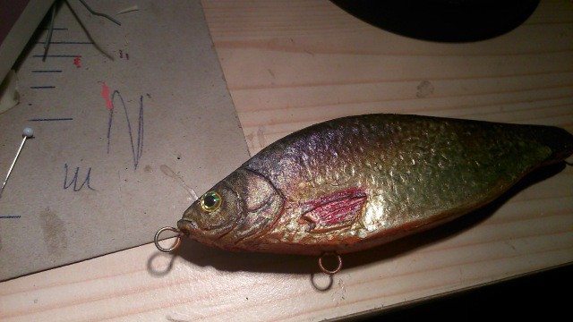 Handmade Raubfisch-Wobbler