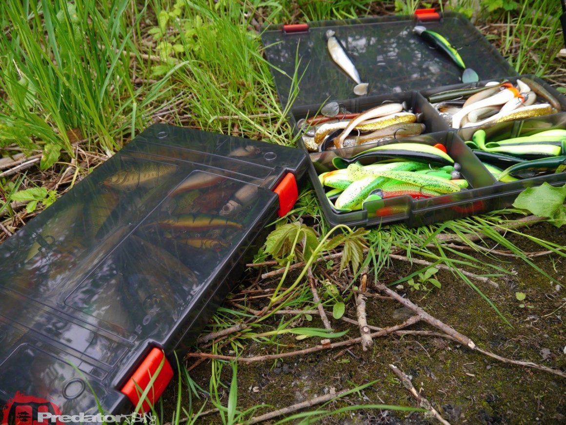 Fox Rage Stackn Store Box 8 Compartment Large Shallow