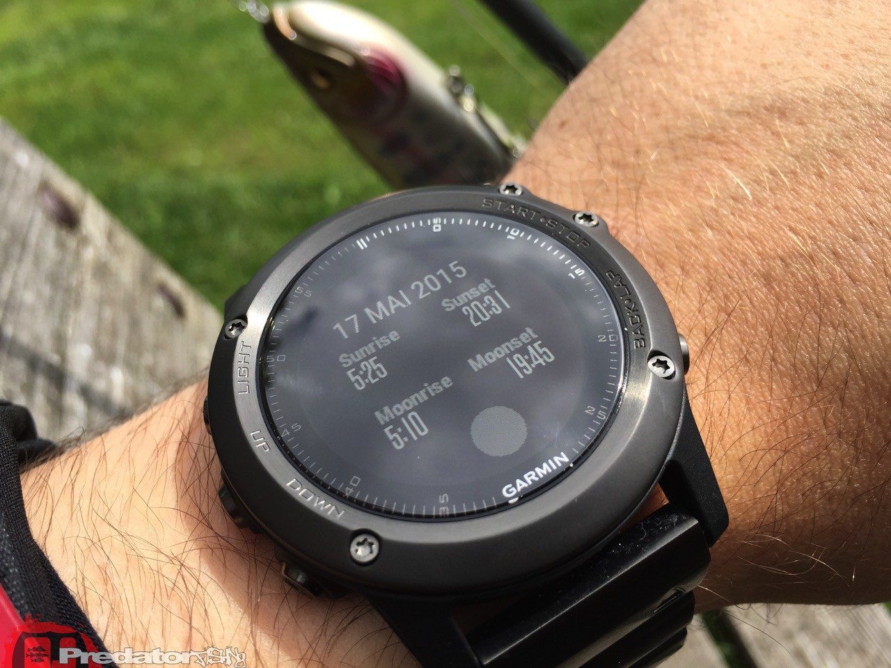 Angeln mit der Garmin fēnix 3