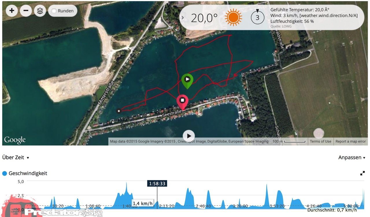 Angeln mit der Garmin fēnix 3