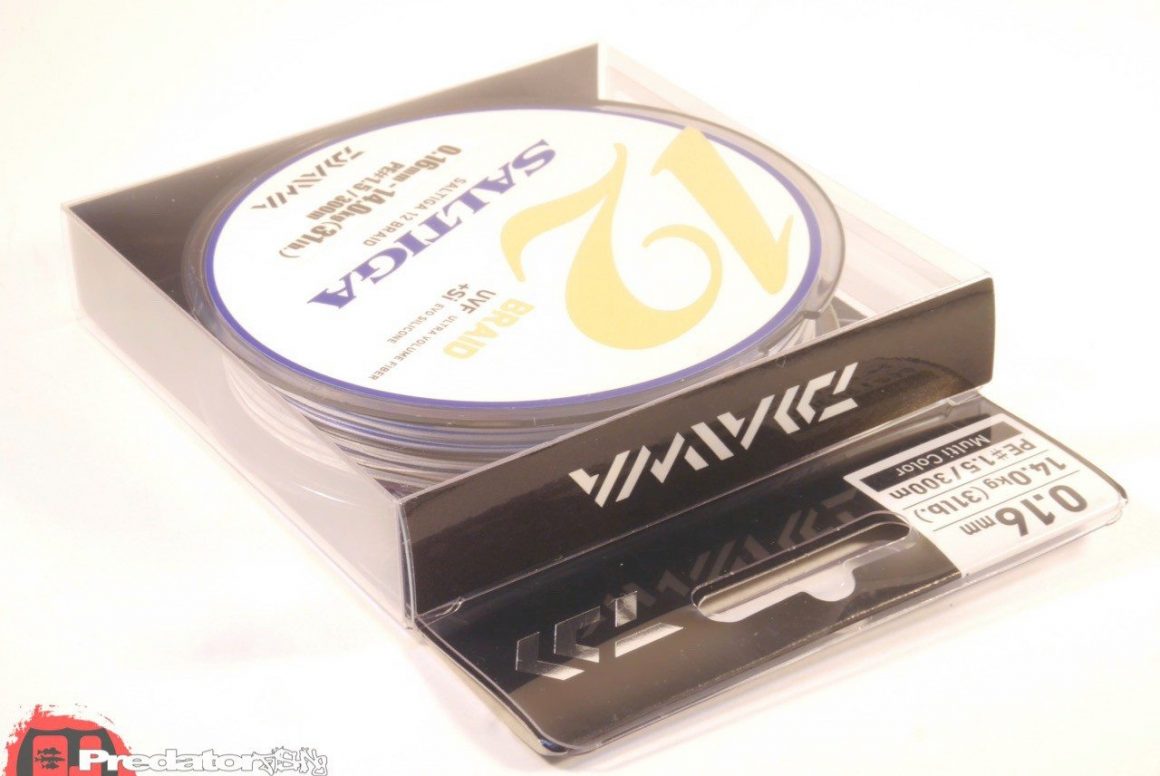 Daiwa 12-Braid multicolour 12-fach geflochtene Angelschnur