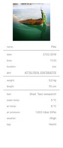 Mond Kalender App Fishing Calendar-App