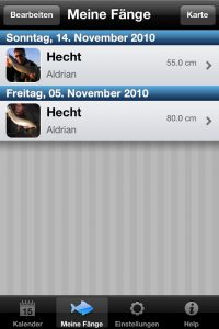 Mond Kalender App Fishing Calendar-App
