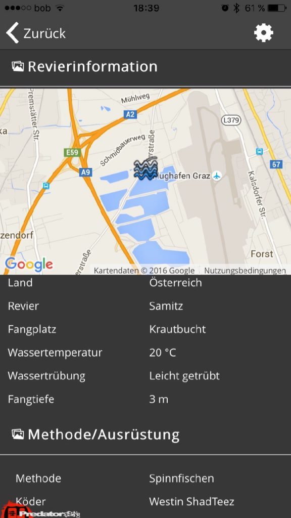 Tiddlr Smartphone Fangbuch App