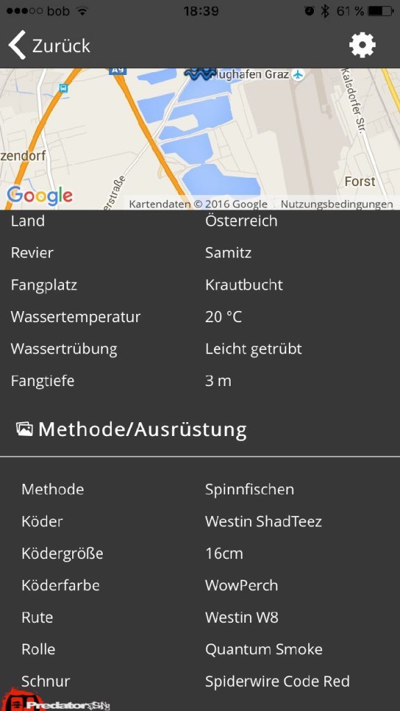 Tiddlr Smartphone Fangbuch App