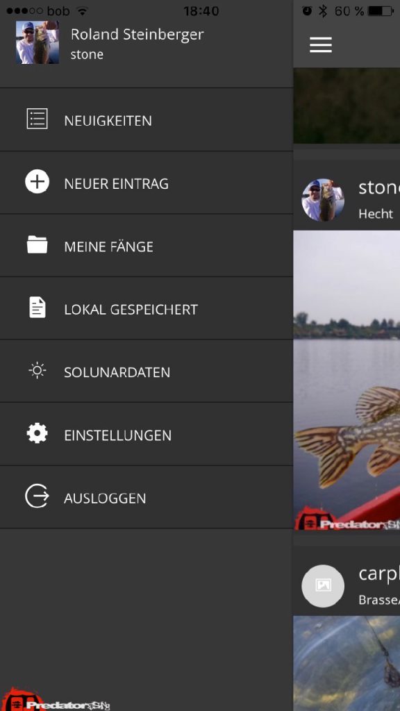 Tiddlr Smartphone Fangbuch App