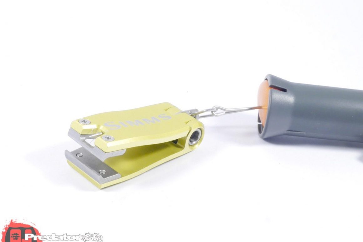 Simms RETRACTOR NIPPER vs. Geecrack Line-Clipper mit Pinion II