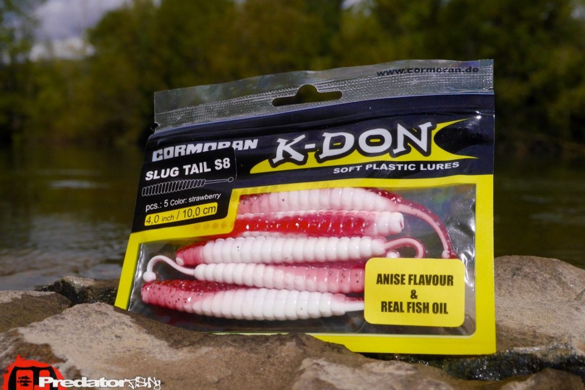 Cormoran K-Don SLUG Tail in 4″ Strawberry