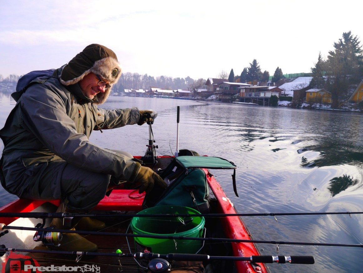 Ausdauer auf Hecht im Winter