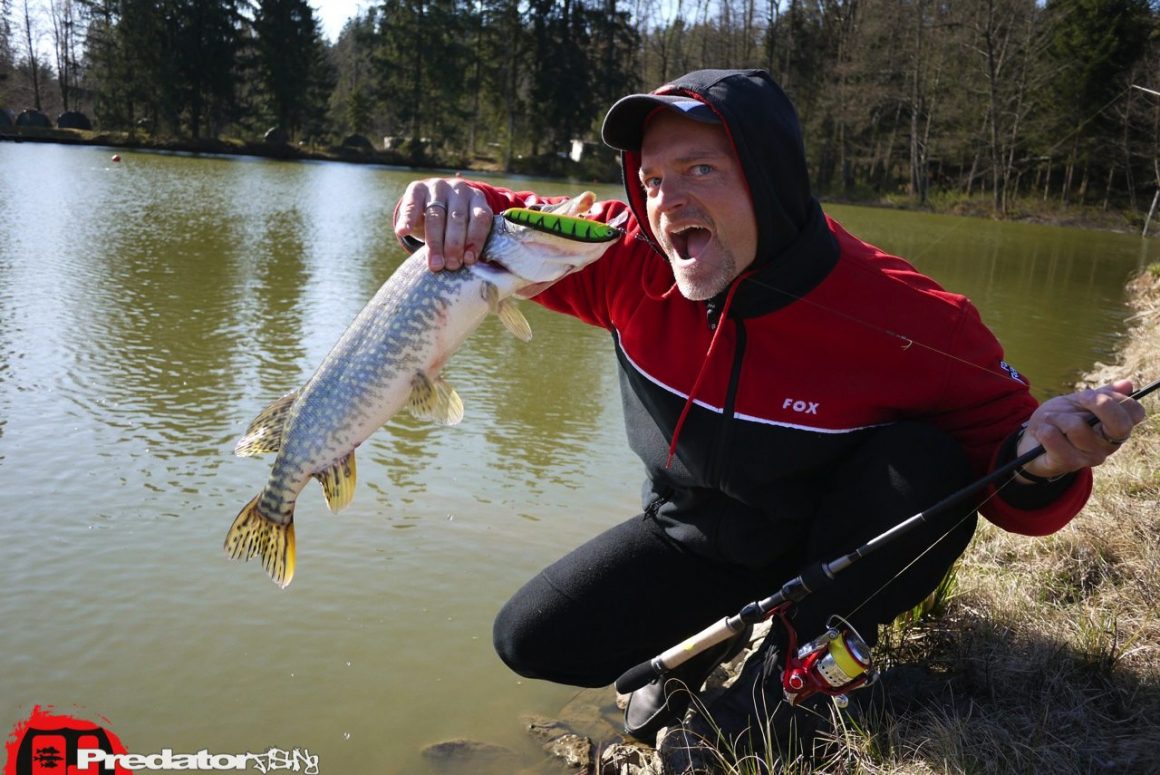 Mit Dietmar Isaiasch am Predator Lake auf Hecht