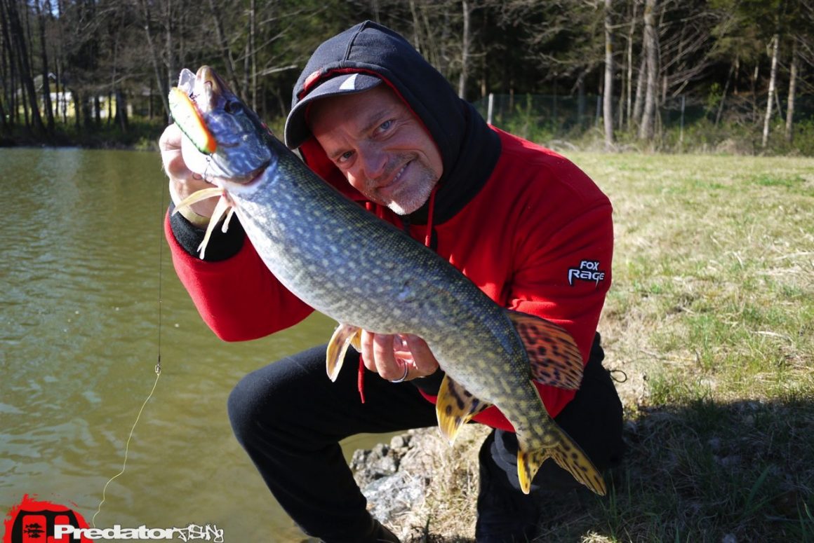 Mit Dietmar Isaiasch am Predator Lake auf Hecht
