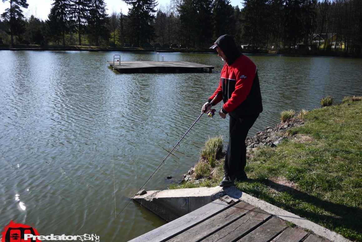 Mit Dietmar Isaiasch am Predator Lake auf Hecht