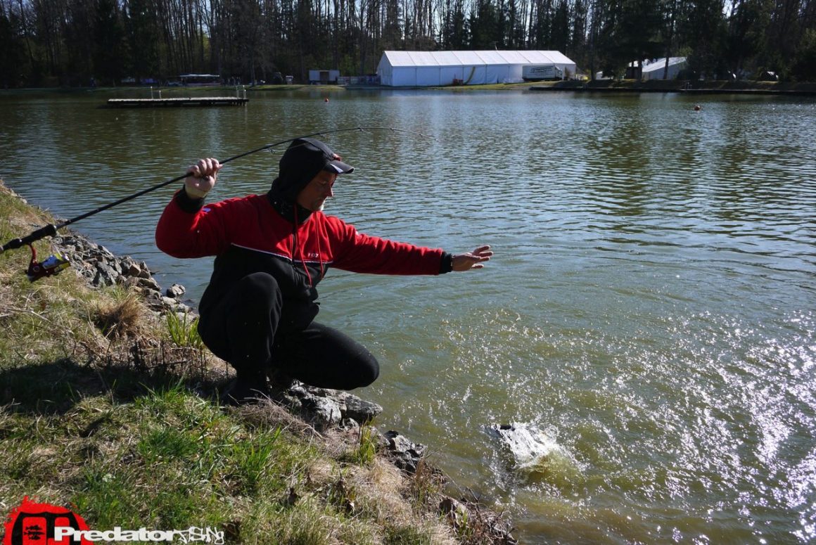 Mit Dietmar Isaiasch am Predator Lake auf Hecht