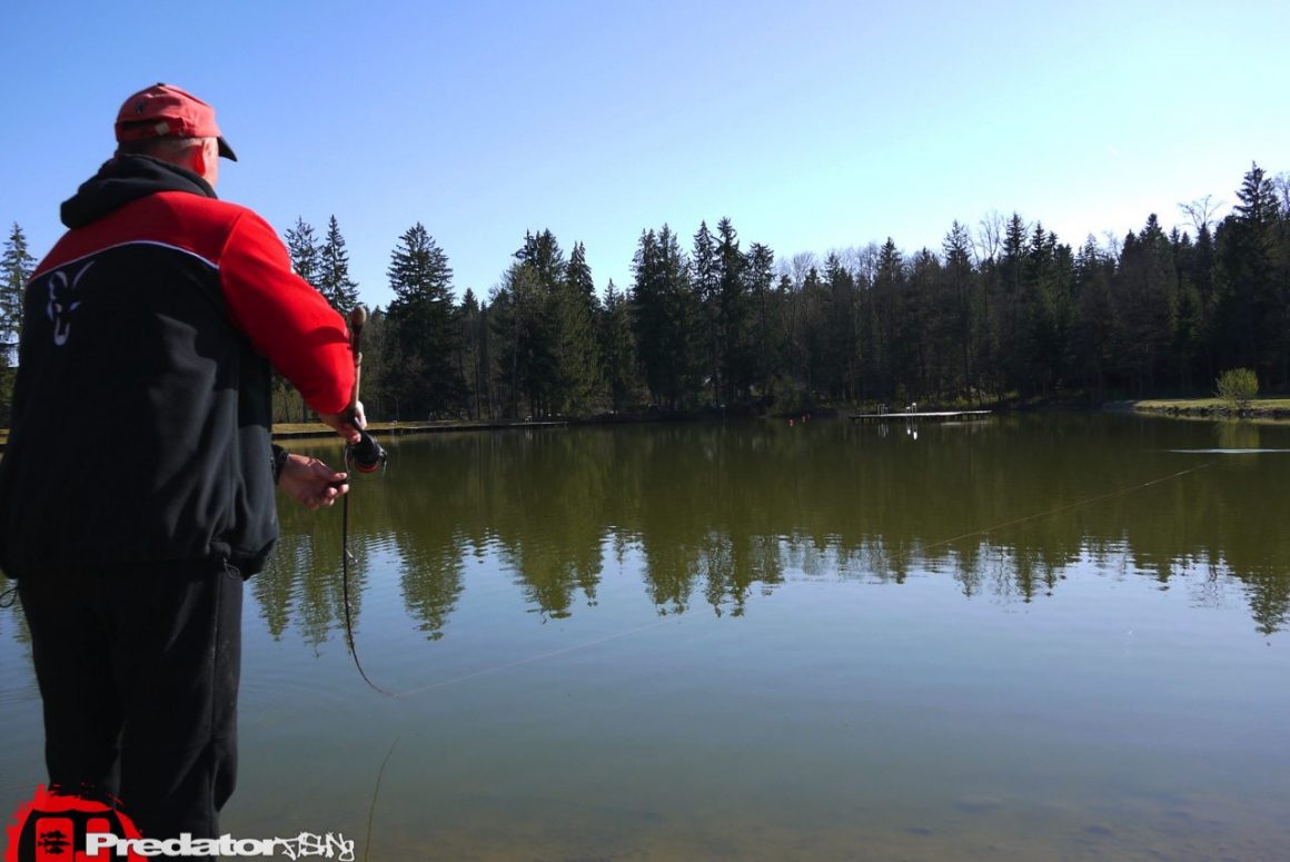 Mit Dietmar Isaiasch am Predator Lake auf Hecht