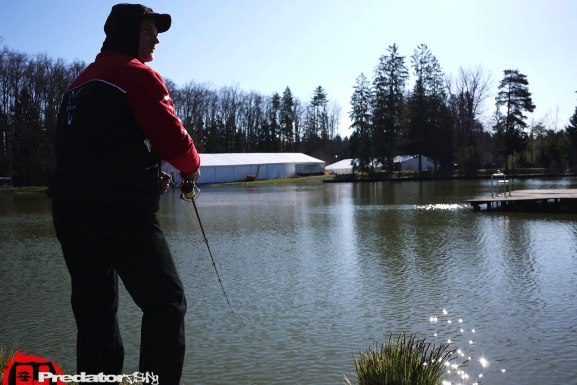 Mit Dietmar Isaiasch am Predator Lake auf Hecht