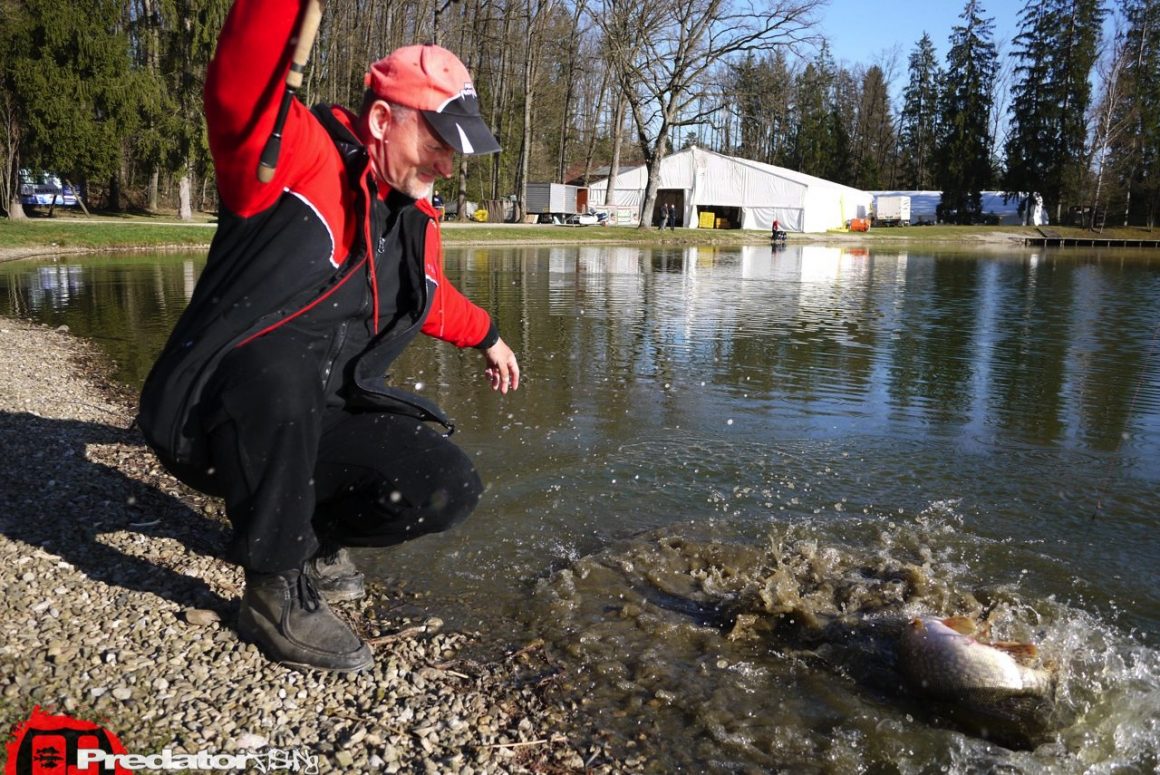 Mit Dietmar Isaiasch am Predator Lake auf Hecht