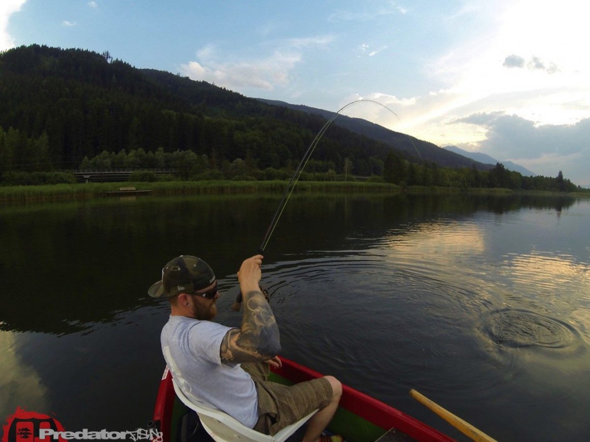 Erster Ausflug mit dem Streamer auf Raubfisch Fly Only auf Hecht