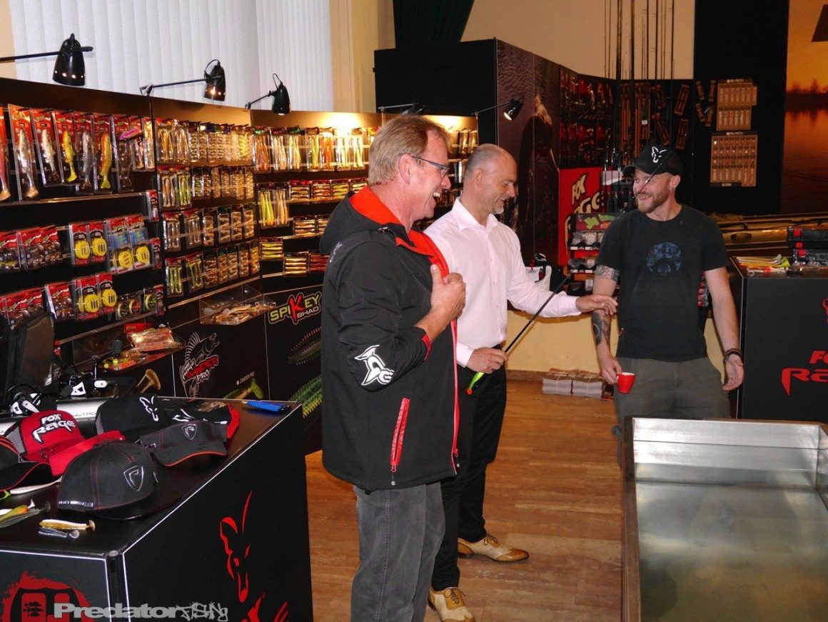 FOX Rage Händlermesse - Trade Show 2014 Dietmar isaiasch