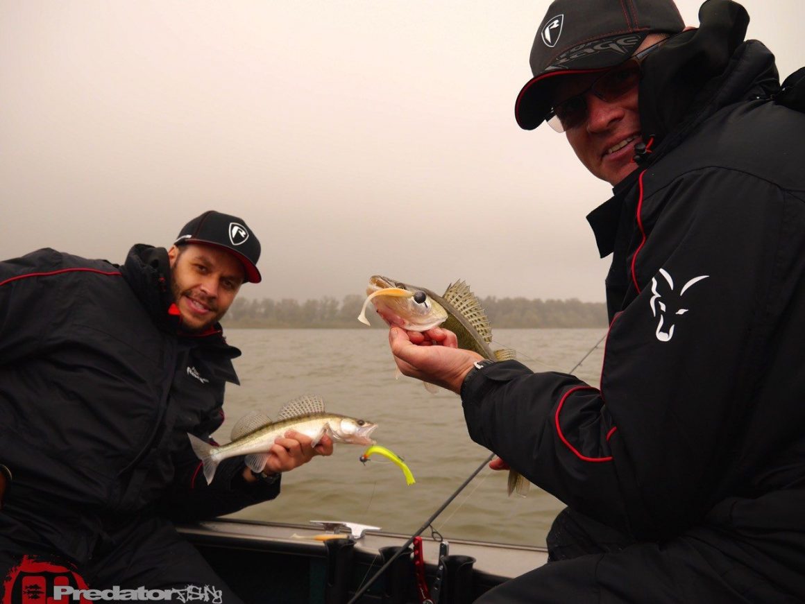 FOX Rage Team-Meeting 2014 Hecht Zander Barsch mit Dietmar Isaiasch