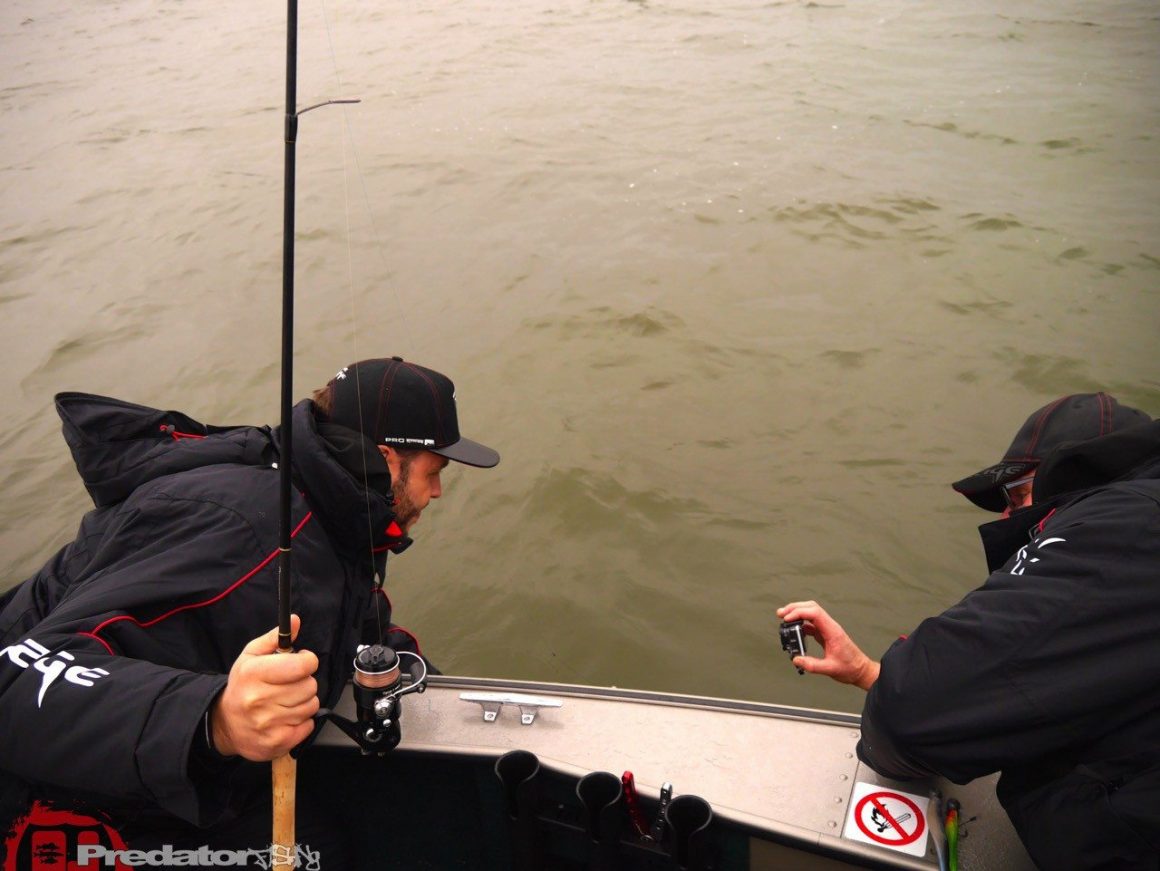 FOX Rage Team-Meeting 2014 Hecht Zander Barsch mit Dietmar Isaiasch