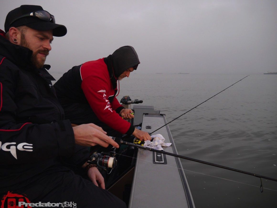 FOX Rage Team-Meeting 2014 Hecht Zander Barsch mit Dietmar Isaiasch