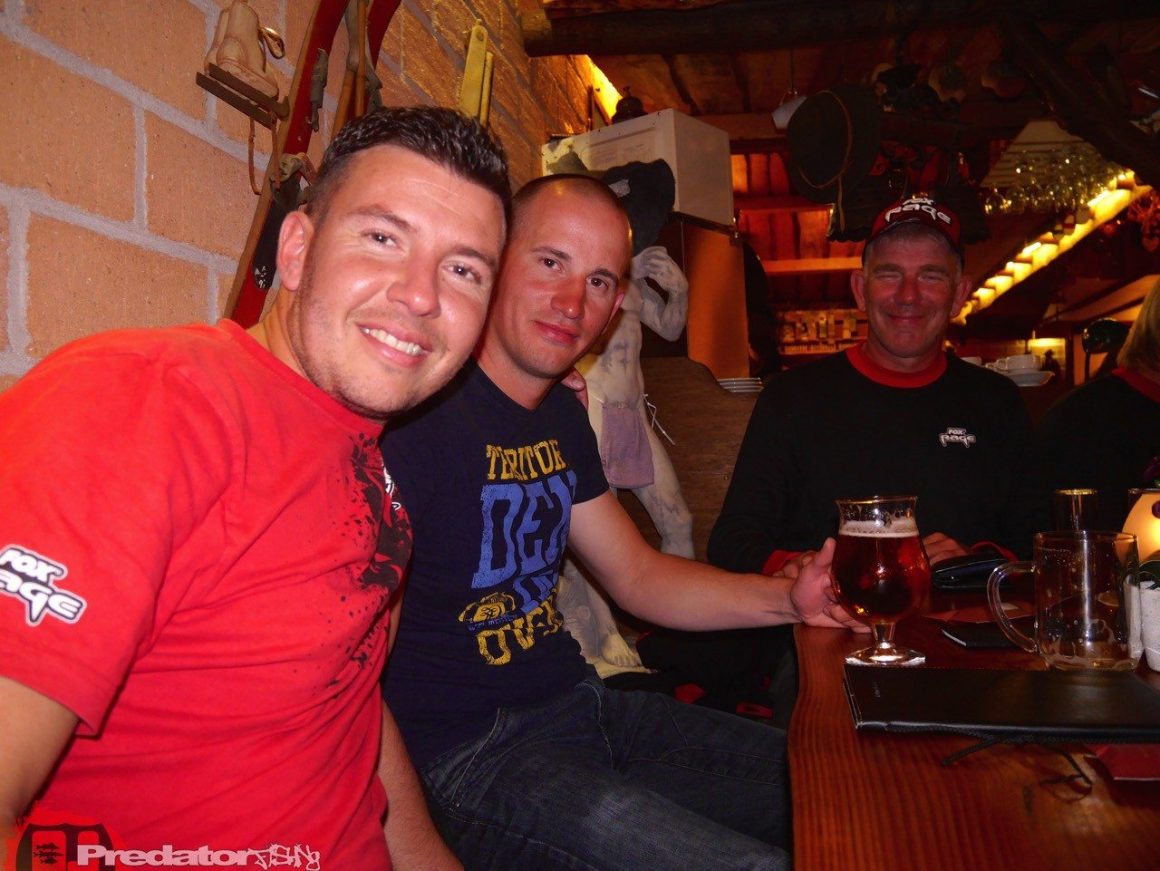 FOX Rage Team-Meeting 2014 Hecht Zander Barsch mit Dietmar Isaiasch