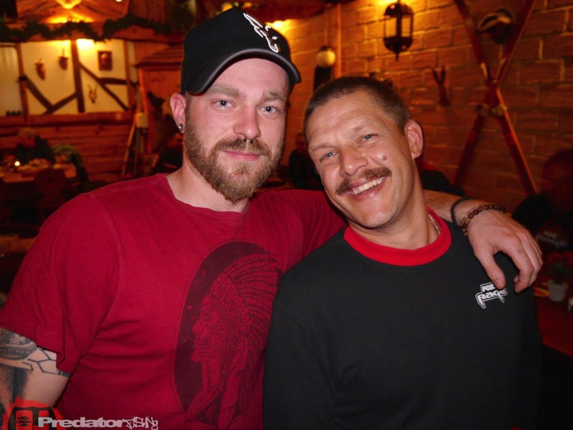 FOX Rage Team-Meeting 2014 Hecht Zander Barsch mit Dietmar Isaiasch