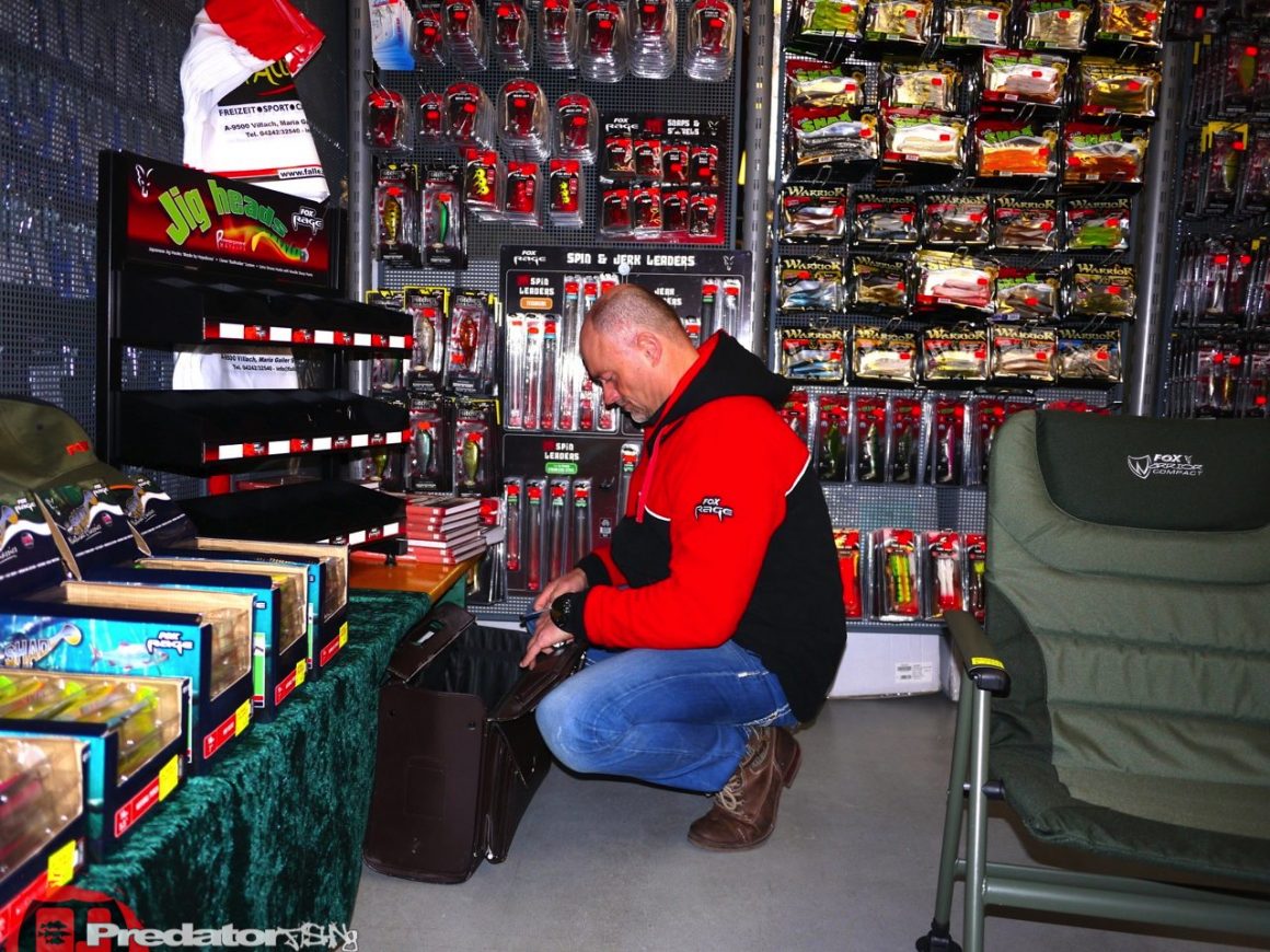 FOX Rage und Dietmar Isaiasch auf der Austrian Fishing Show