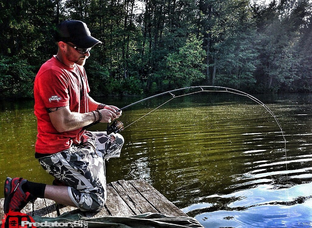 Mit dem Crank Stick II von FOX Rage auf ein Wels- Monster