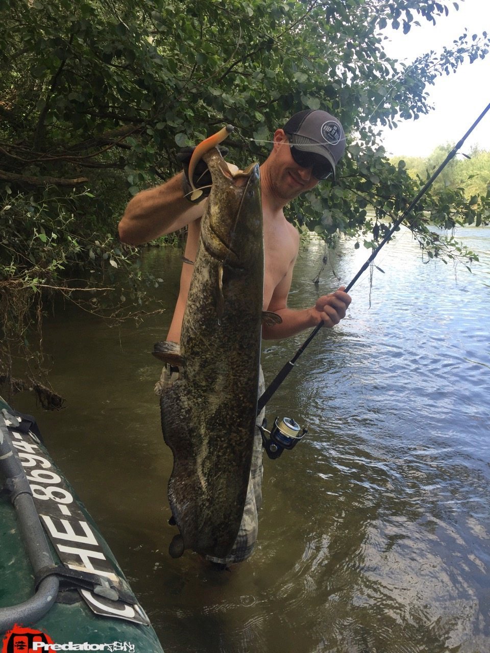 Vom Stau bei Mequinenza über die Flüsse Segre und Cinca zum Wels