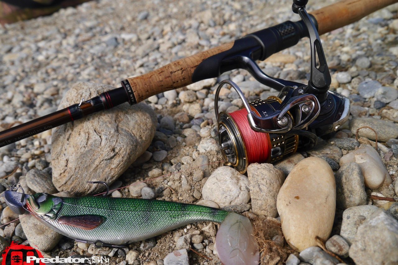 Meterhecht auf Barsch-Combo Westin ShadTeez