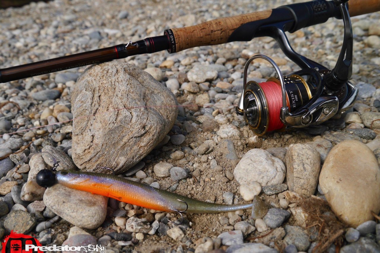 Meterhecht auf Barsch-Combo Westin Kickteez