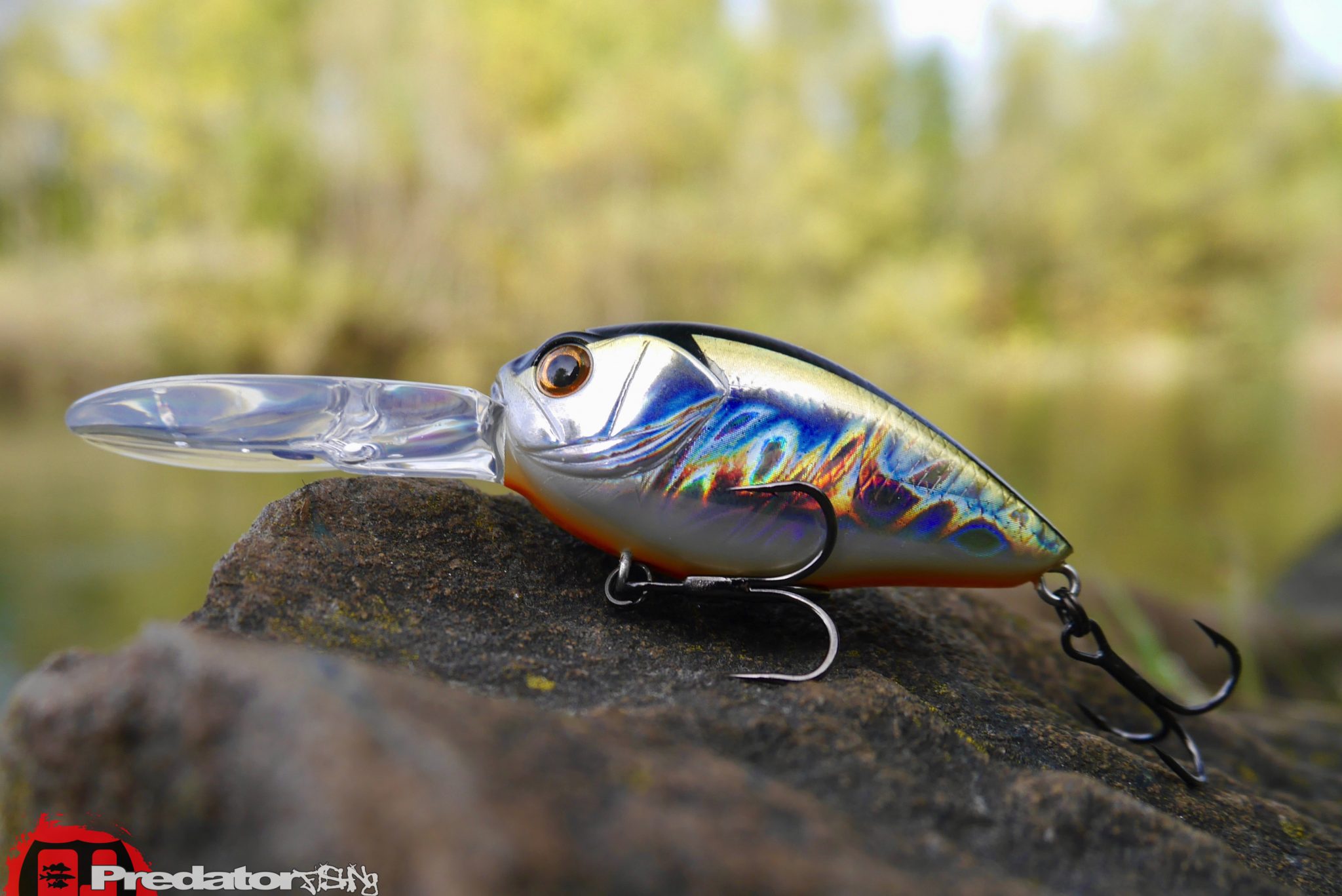 Bassday Mogul Crank Target 3 SB-304 Silver Black OB