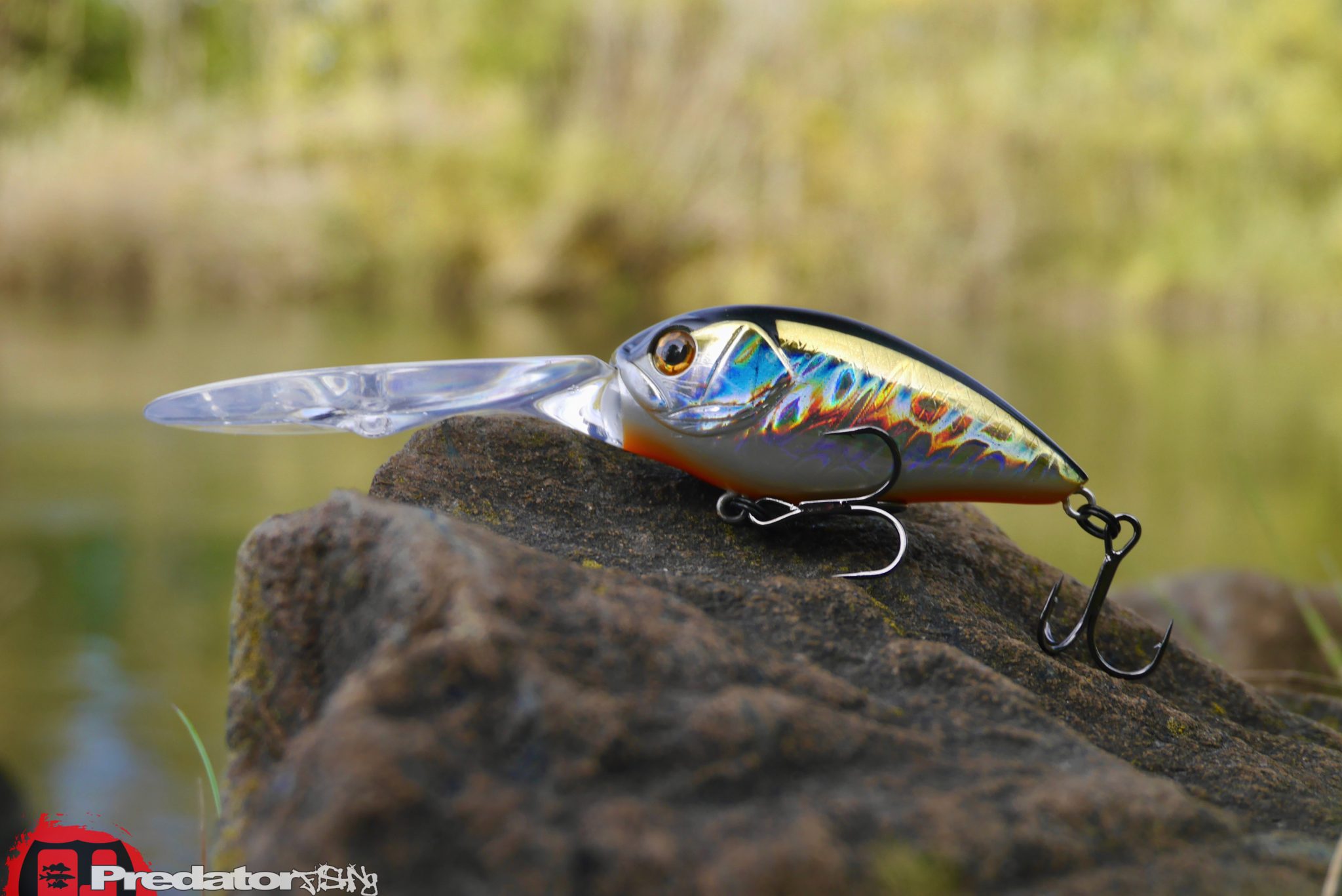 Bassday Mogul Crank Target 5 SB-304 Silver Black OB