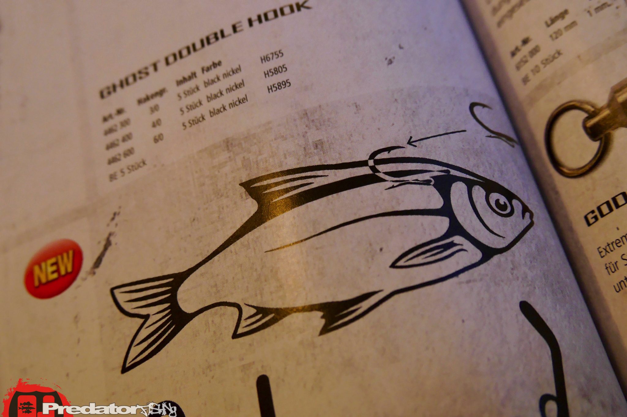 Quantum Black Cat Gripper Ghost Hook - 9-predatorfishing