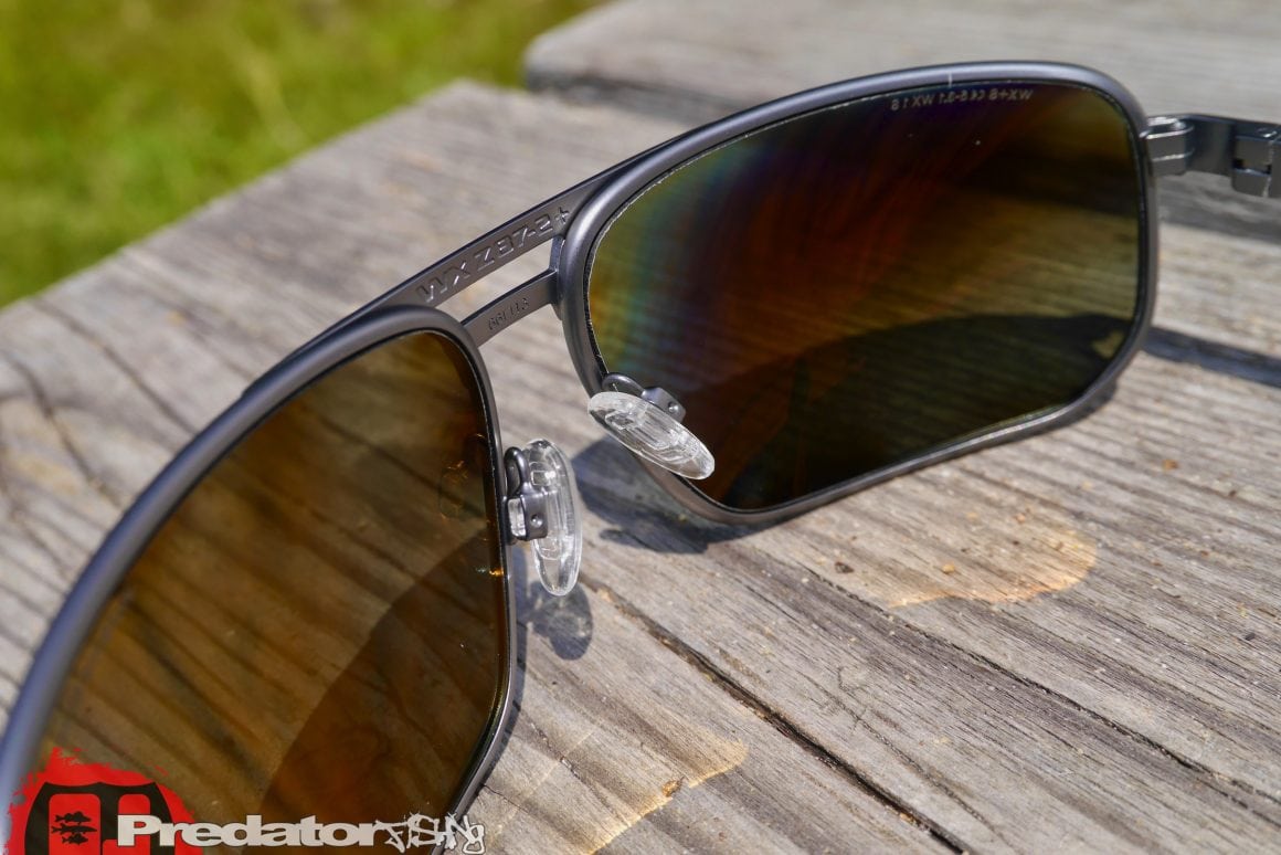 Wiley X HAYDEN Pol Grey Silver Flash Matte Dark Gunmetal Frame