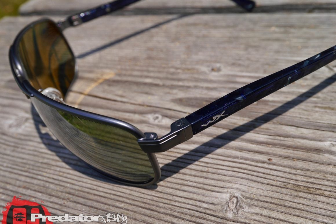 Wiley X HAYDEN Pol Grey Silver Flash Matte Dark Gunmetal Frame