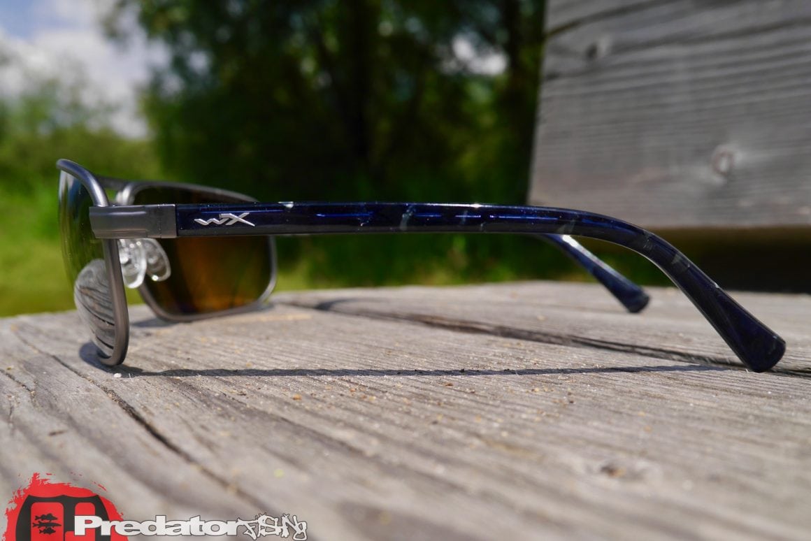 Wiley X HAYDEN Pol Grey Silver Flash Matte Dark Gunmetal Frame